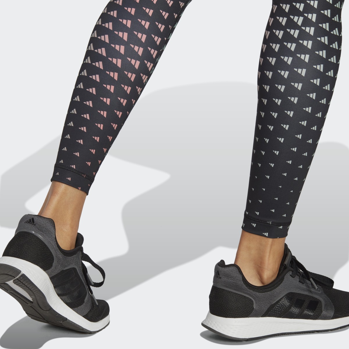 Adidas Train Essentials Brand Love High-Waisted Full-Length Leggings. 6