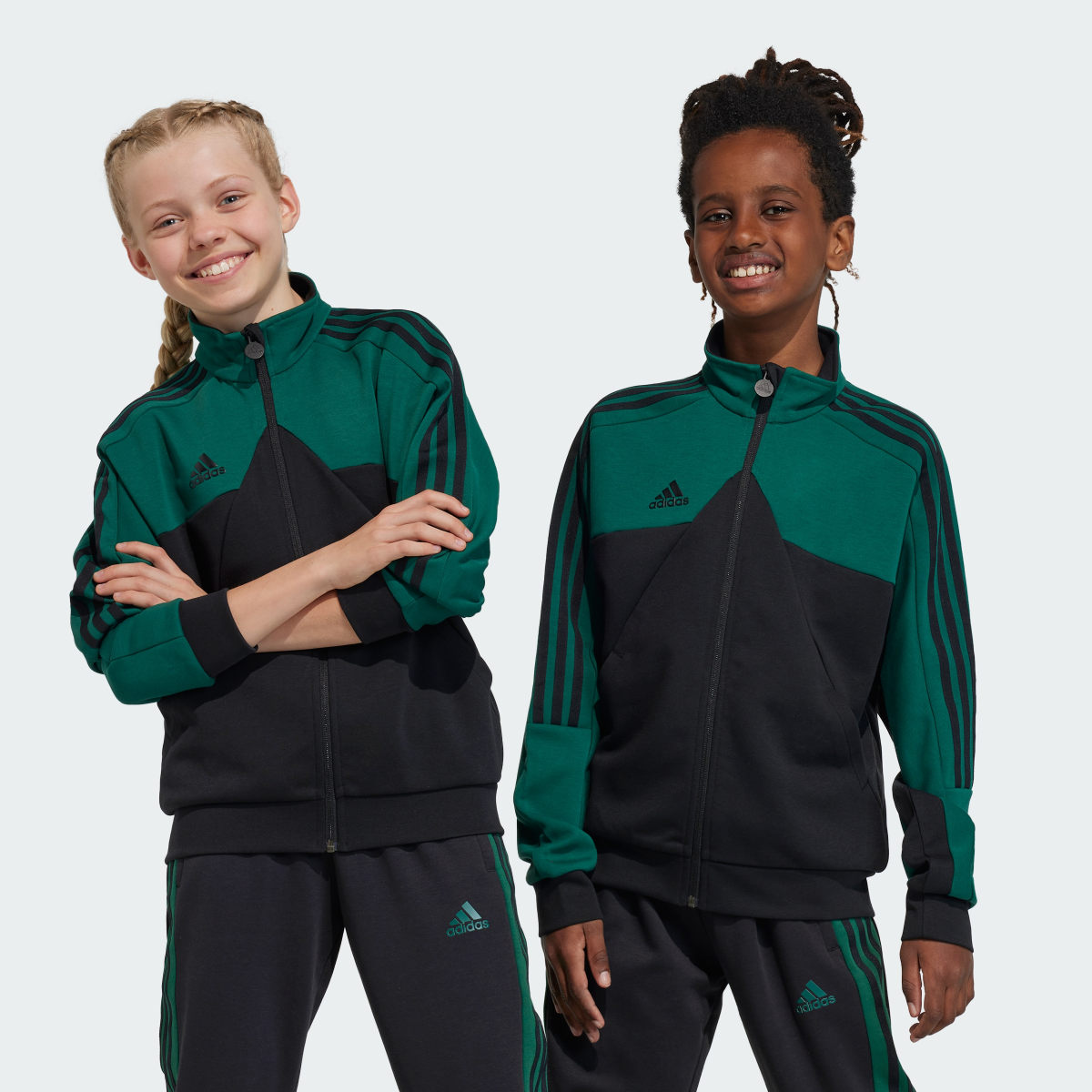 Adidas track top on sale kids