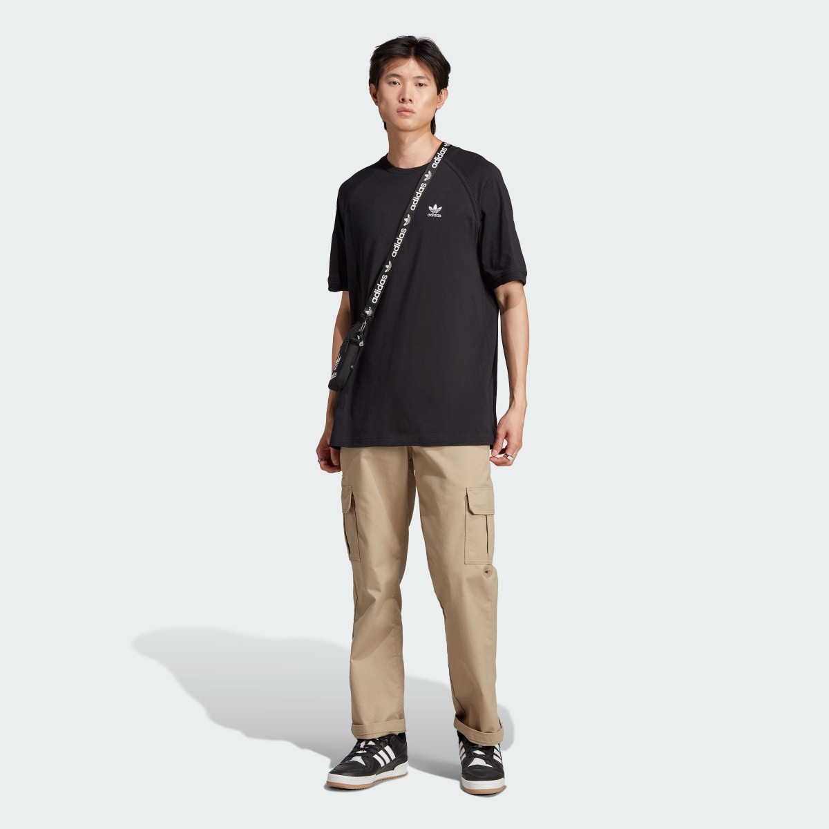 Adidas Essentials+ Trefoil Tee. 4