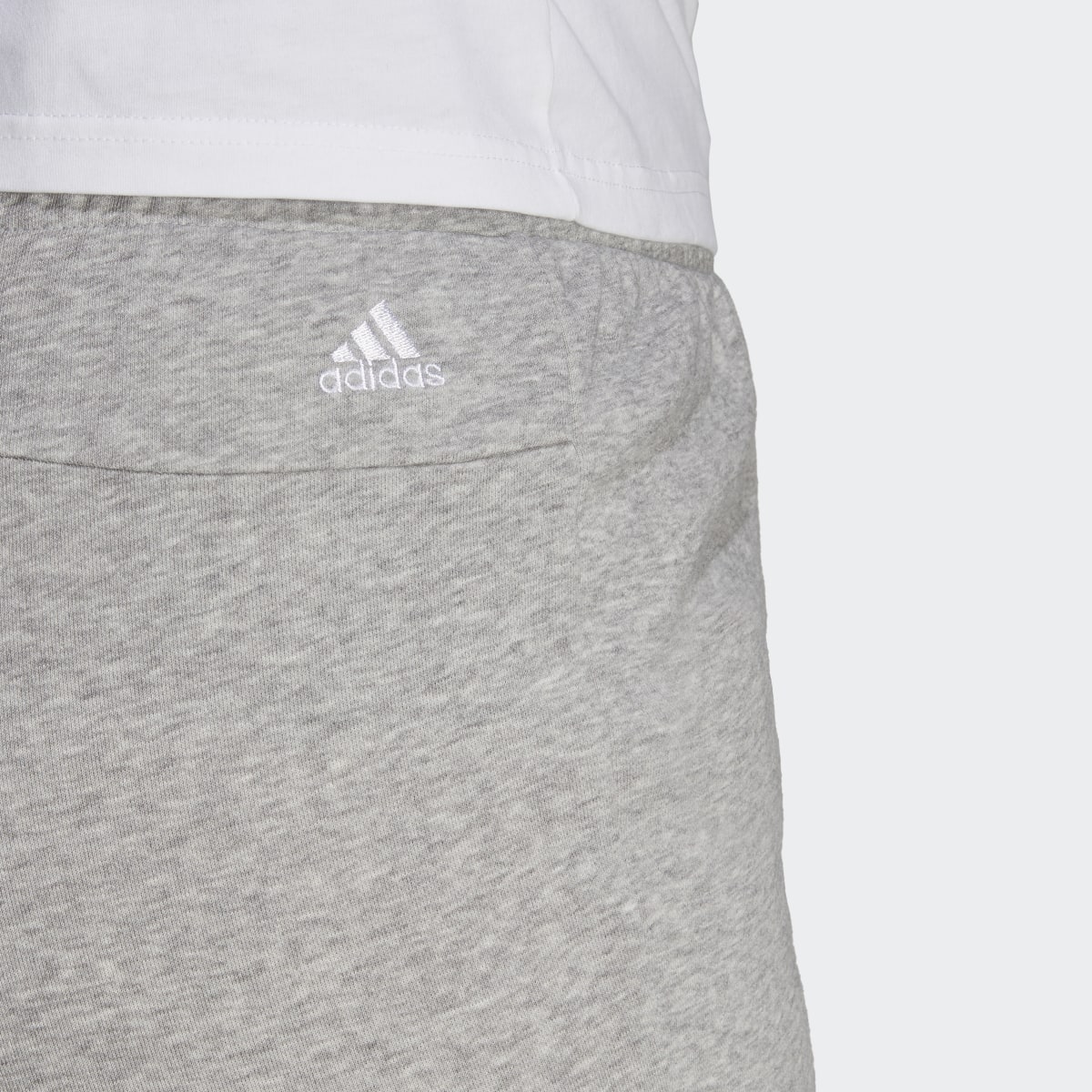 Adidas Essentials Slim Logo Shorts (Plus Size). 6