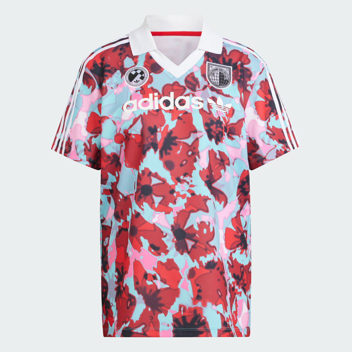 Adidas Allover Print Short Sleeve Jersey. 5