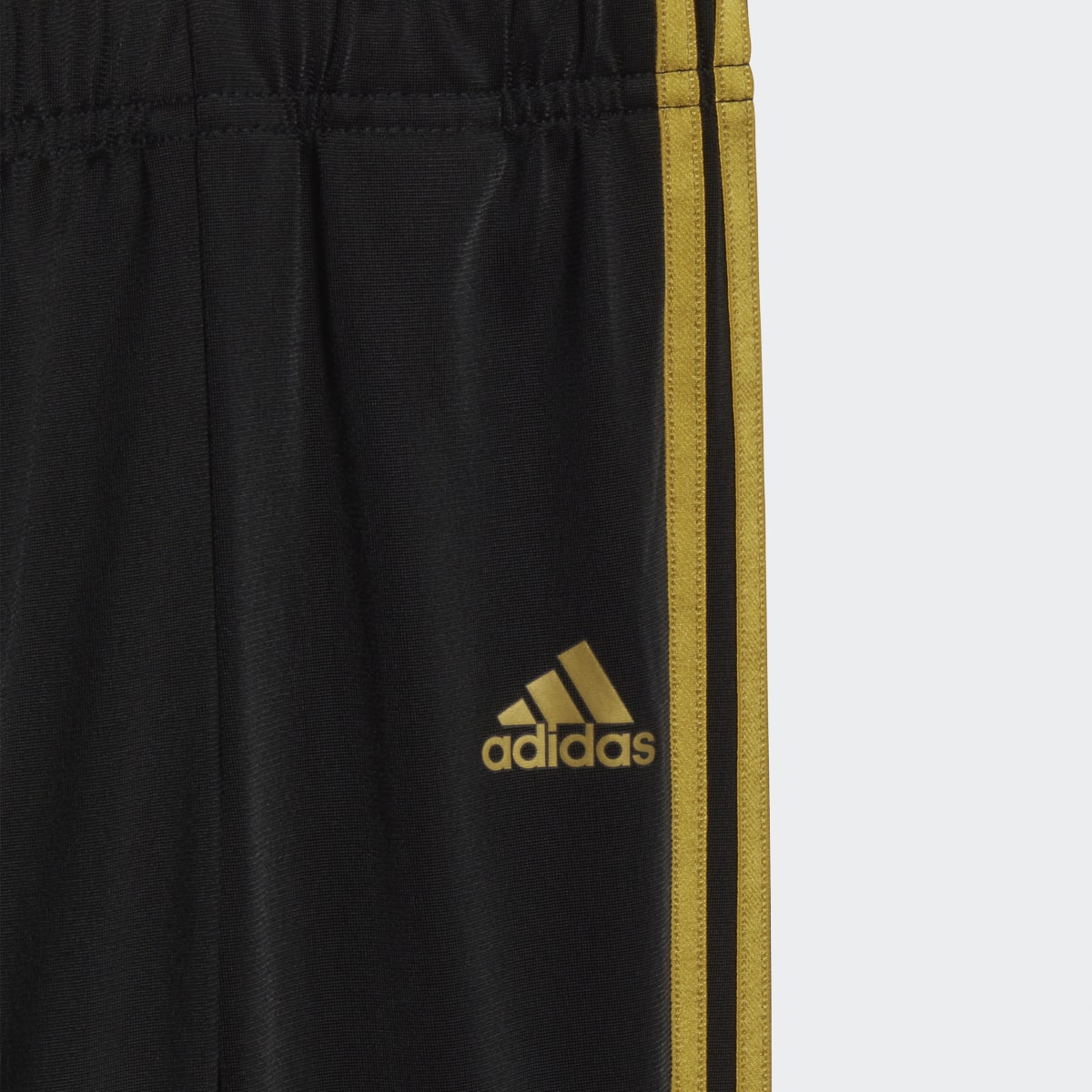 Adidas Essentials Shiny Hooded Track Suit. 9