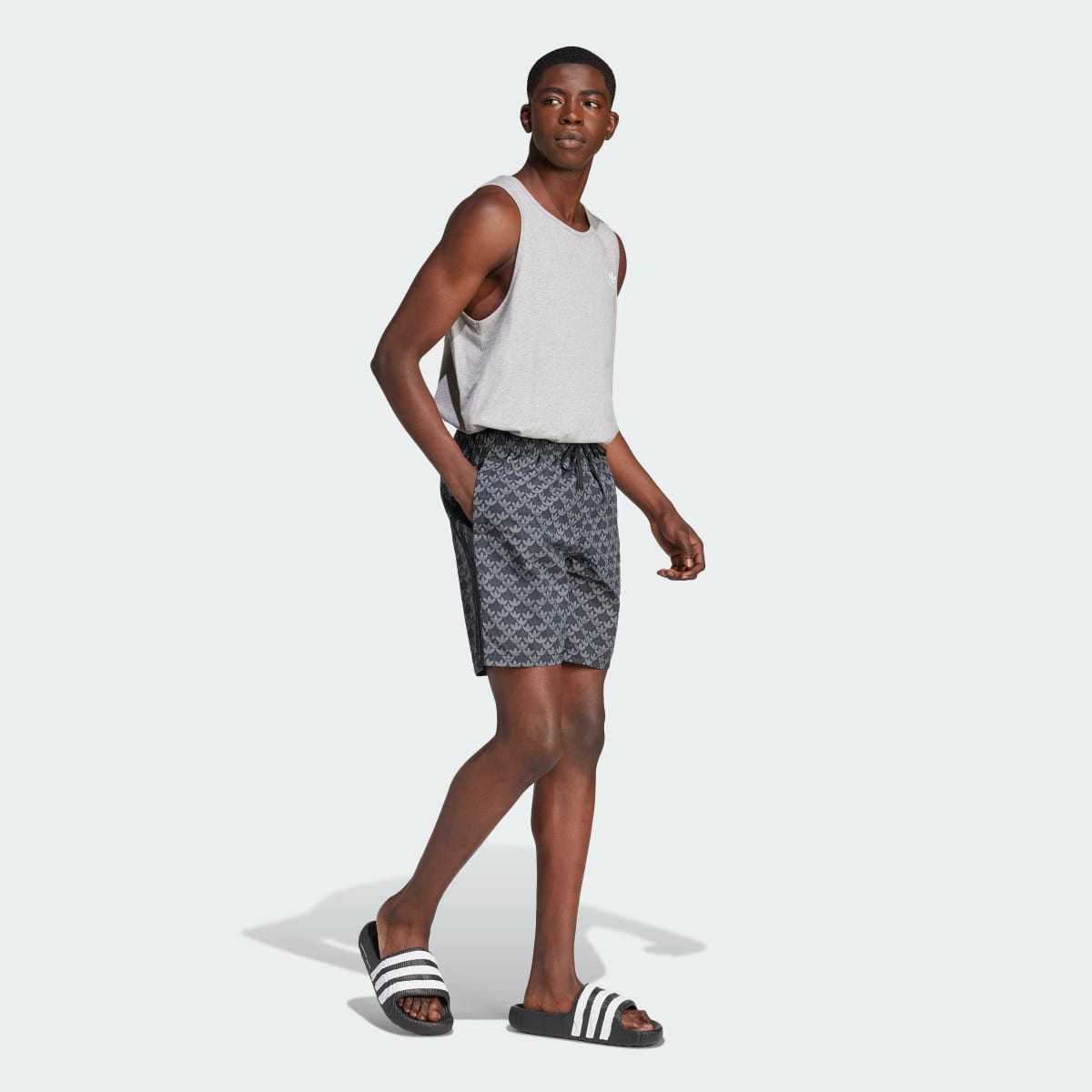 Adidas Monogram Shorts. 4