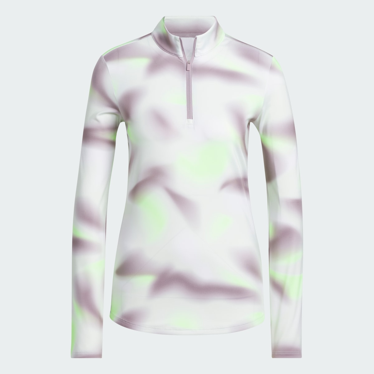 Adidas Women's Ultimate365 Printed Quarter-Zip Mock. 5