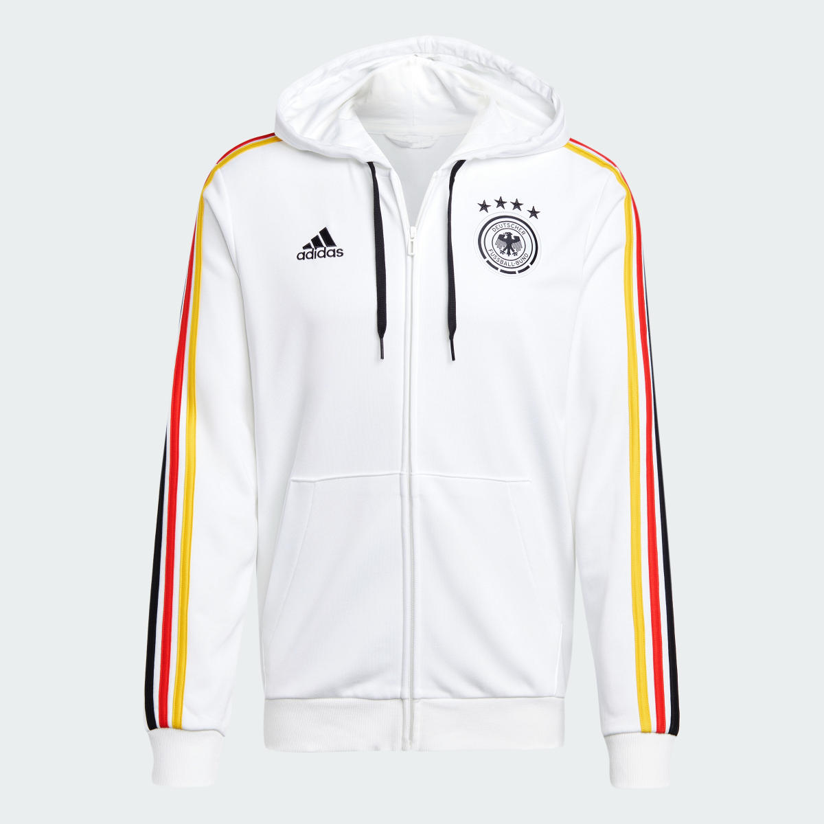 Adidas Felpa con cappuccio DNA Full-Zip Germany. 5