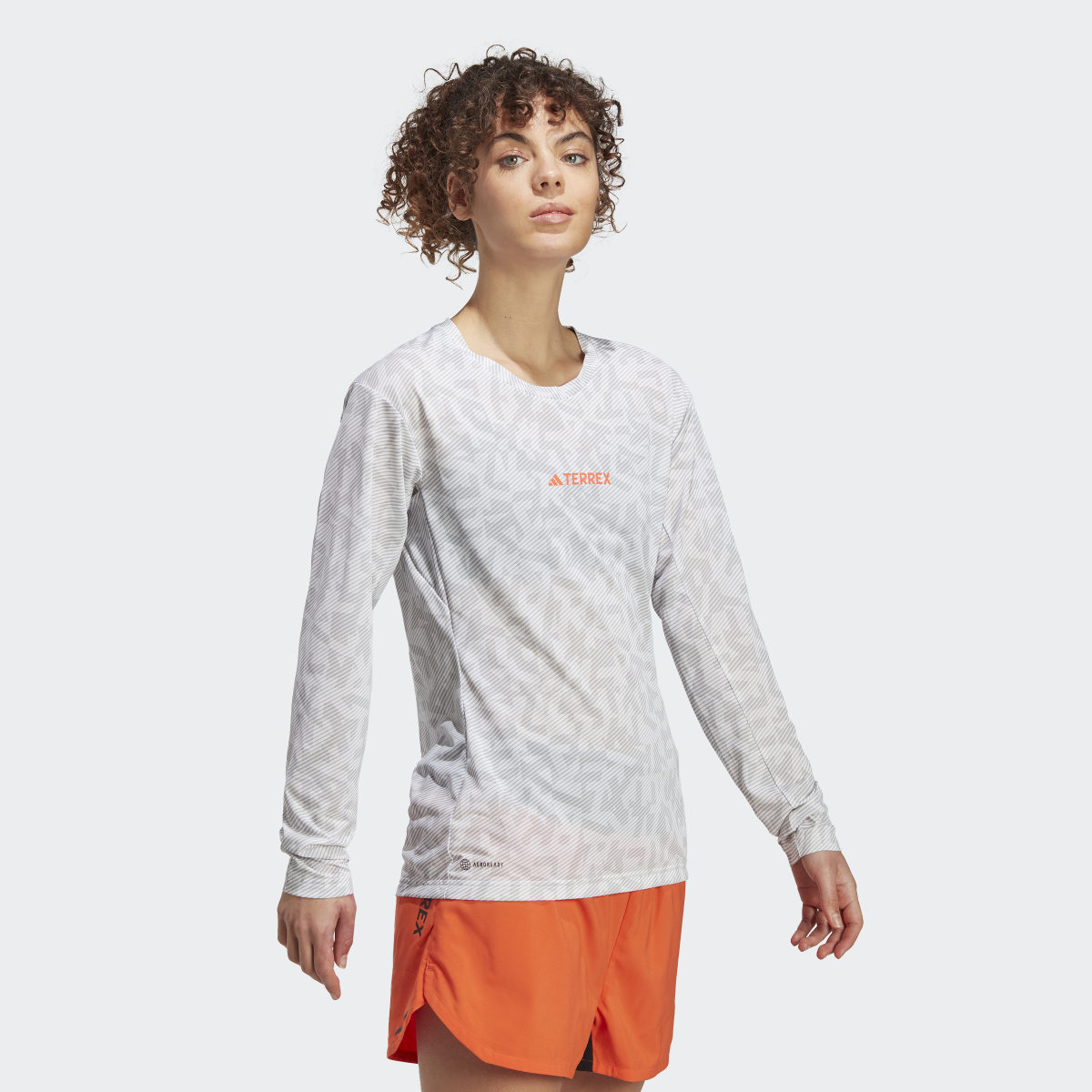 Adidas Terrex Trail Running Long Sleeve Tee. 4