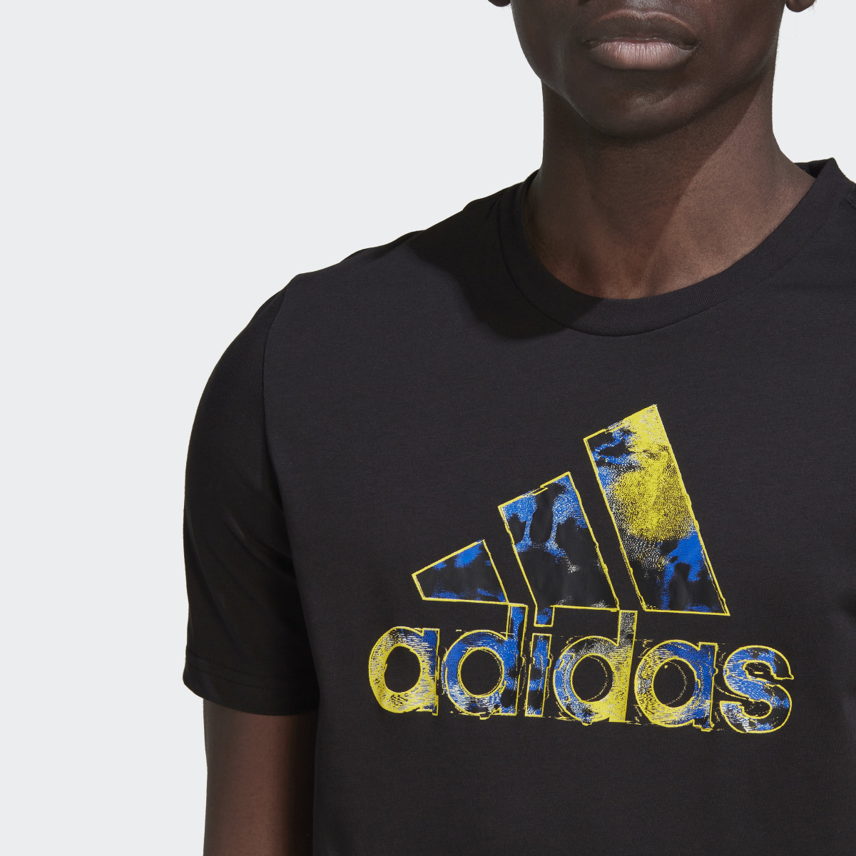 Adidas HIIT Training AEROREADY Graphic Tee. 6