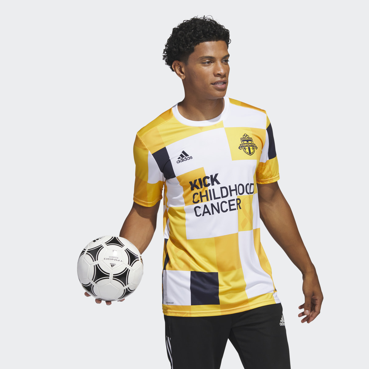 Toronto FC Adidas 2023 Kick Childhood Cancer Pre Match Top – shop.realsports