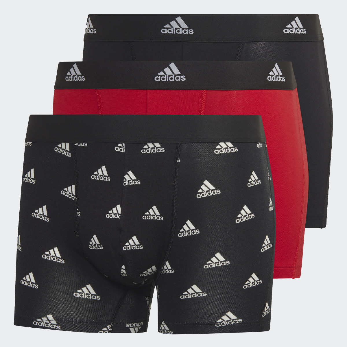 Adidas Active Flex Cotton Trunk Briefs (3 pairs). 6