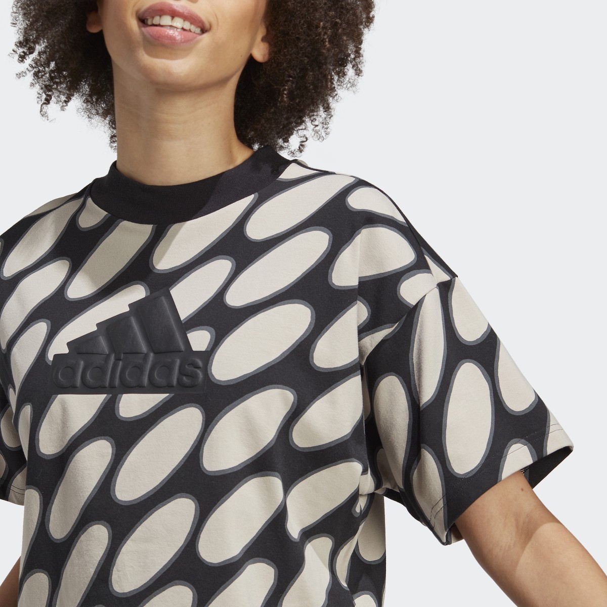 Adidas T-shirt 3-Stripes Future Icons Marimekko. 7