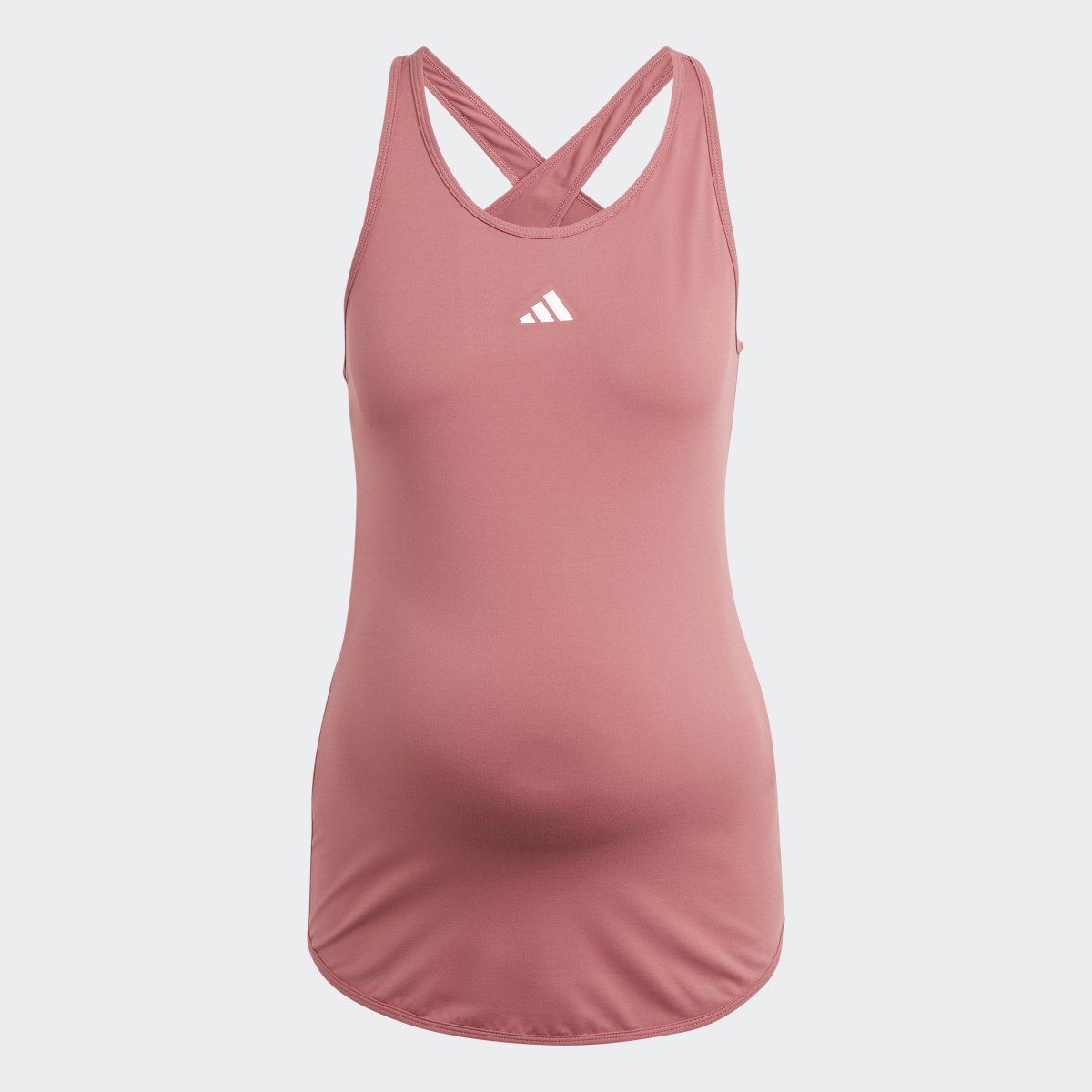 Adidas AEROREADY Train Essentials Slim-Fit Tank Top (Maternity). 5