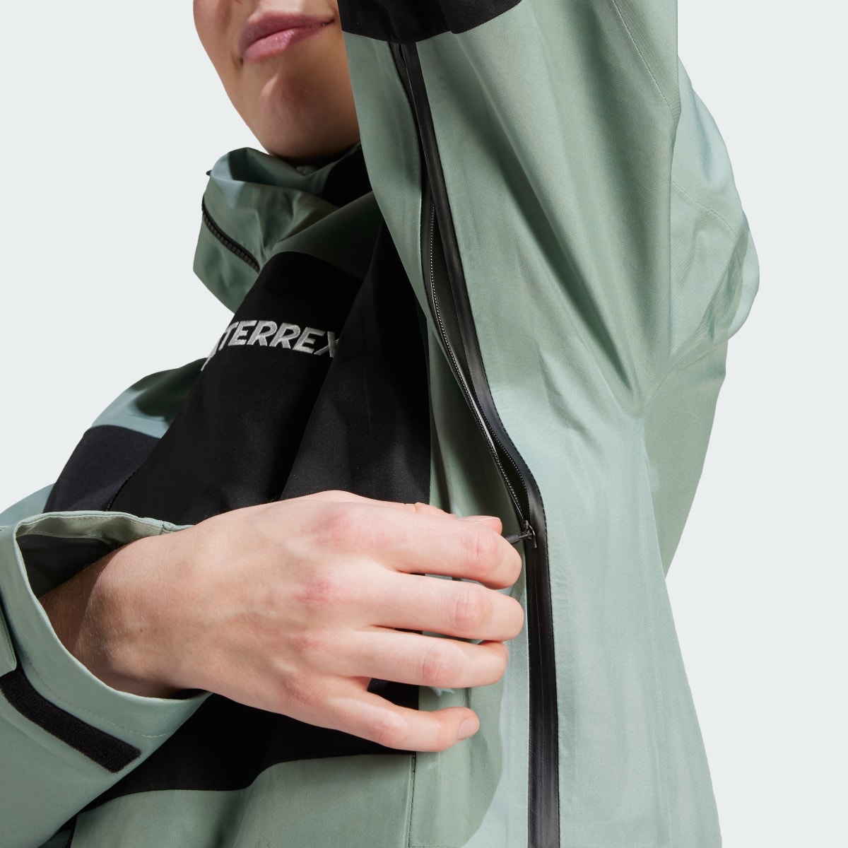 Adidas Terrex XPLORIC GORE-TEX Rain Jacket. 6