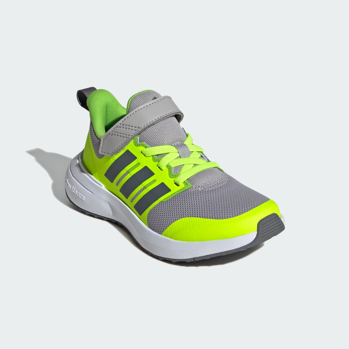 Adidas Chaussure à lacets élastiques et scratch FortaRun 2.0 Cloudfoam. 5