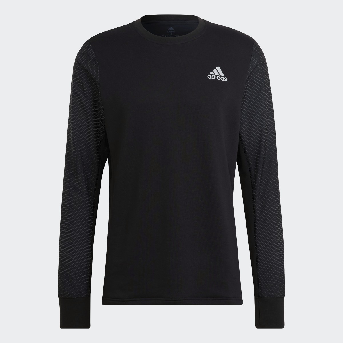 Adidas Fast Reflective Crew Sweatshirt. 4