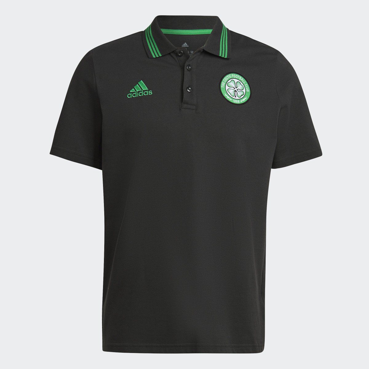 Adidas Celtic FC DNA Polo Shirt. 5
