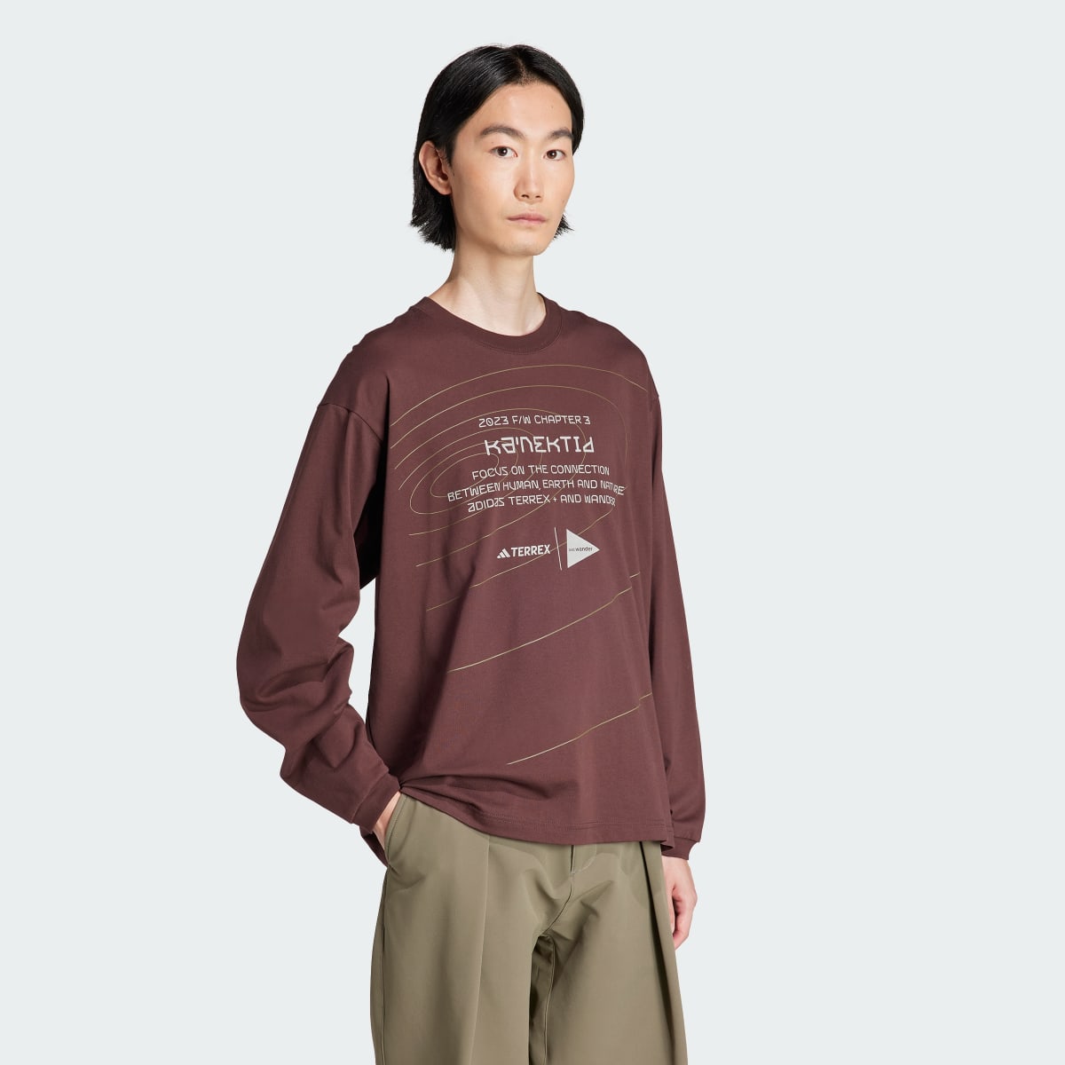 Adidas Koszulka Terrex + and wander Xploric Long Sleeve (Gender Neutral). 4