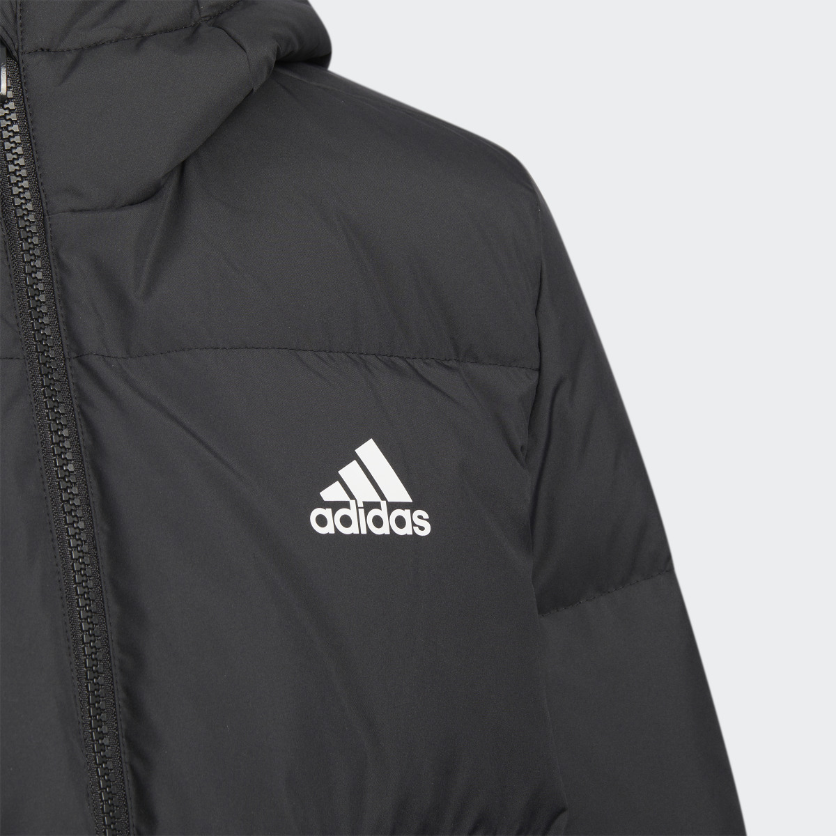 Adidas Badge of Sport Long Length Down Jacket. 5