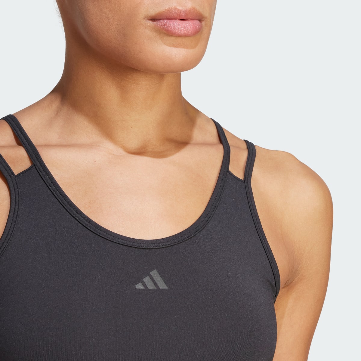 Adidas Playera sin mangas HIIT HEAT.RDY Crop. 7