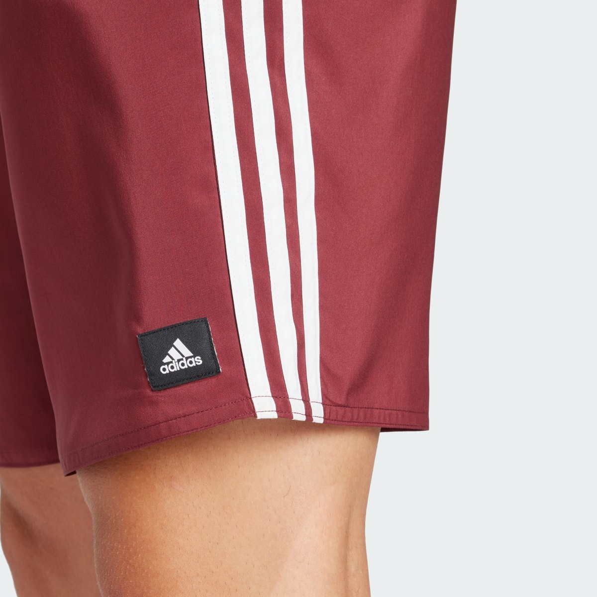 Adidas 3-Streifen CLX Badeshorts. 5