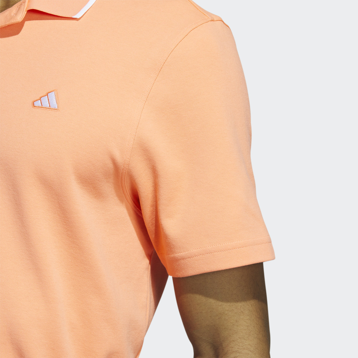 Adidas Go-To Piqué Golf Polo Shirt. 6