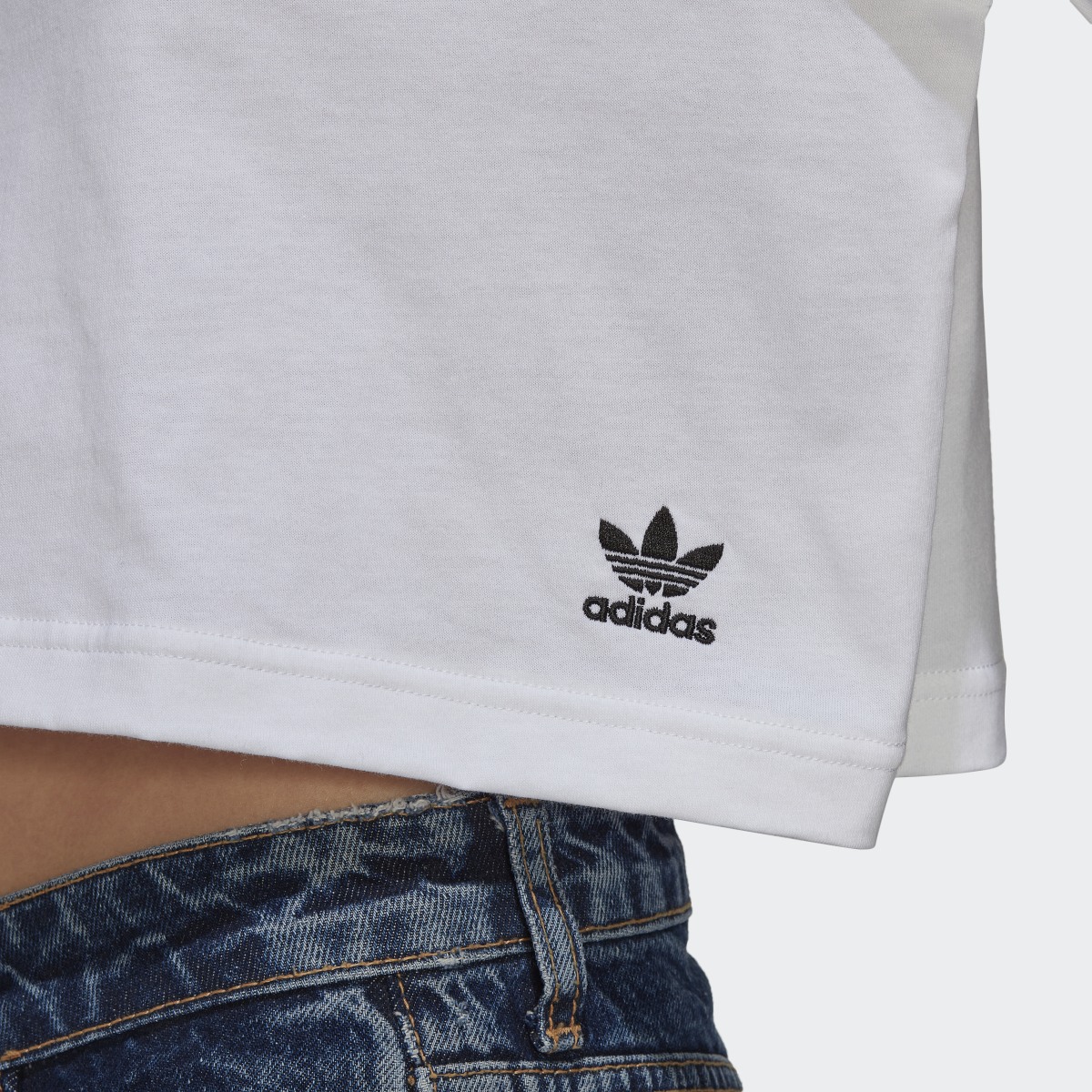 Adidas Long Sleeve Crop T-Shirt. 7