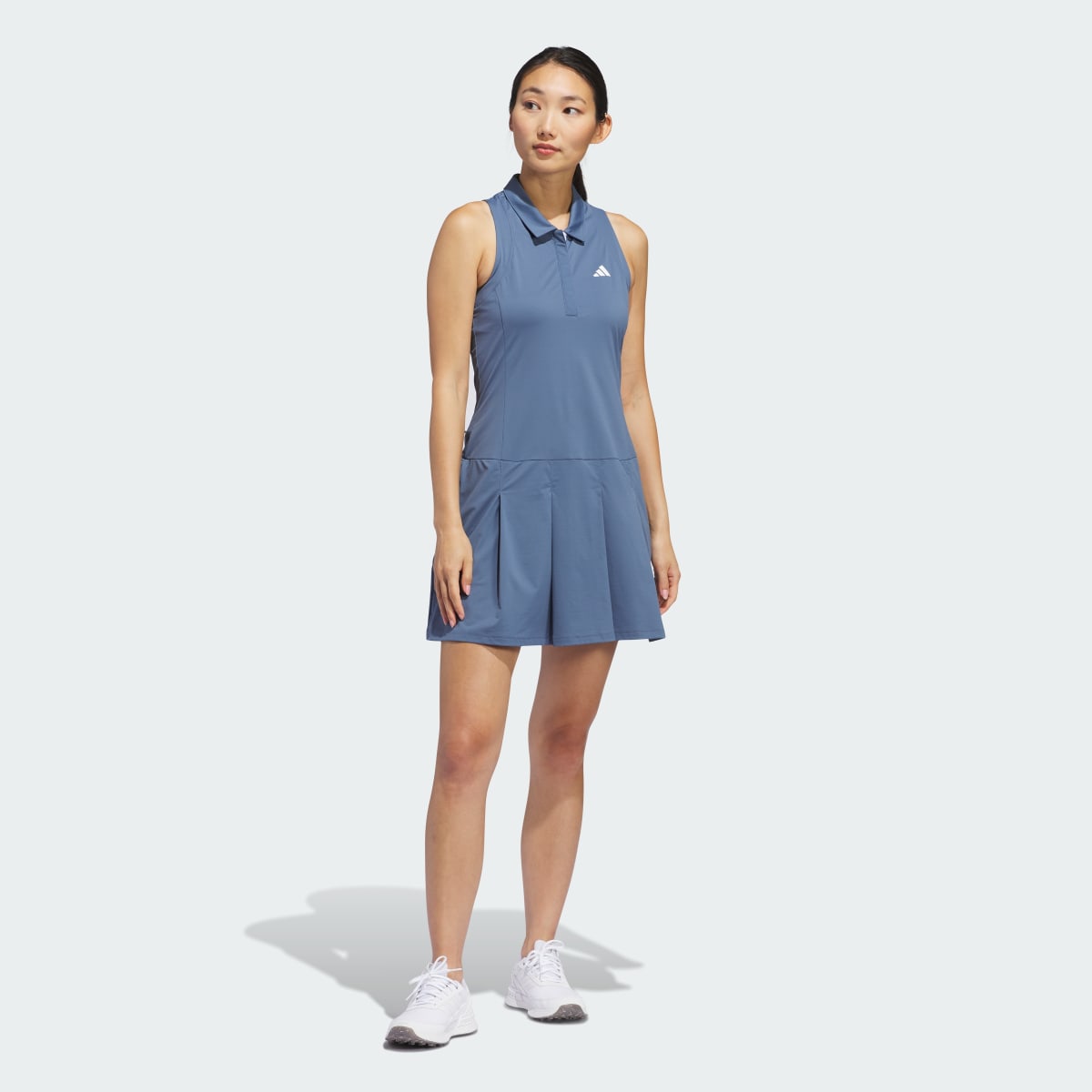 Adidas Women's Ultimate365 Tour Pleated Dress. 8