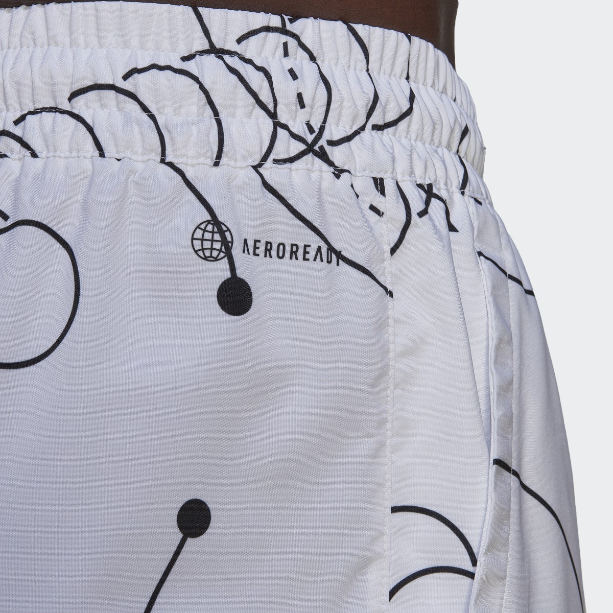 Adidas Short da tennis Club Graphic. 6