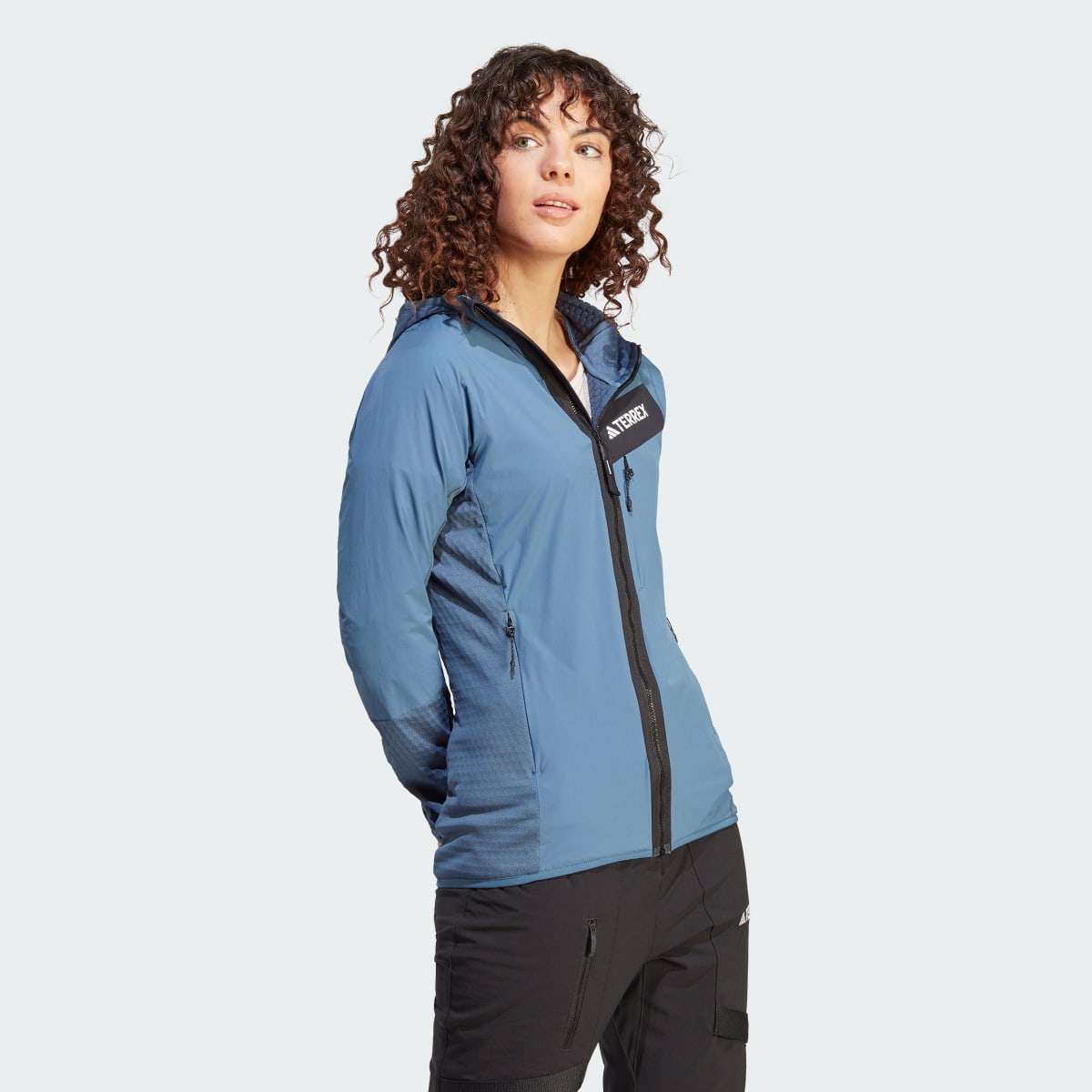 Adidas Chaqueta técnica con capucha Terrex Techrock Wind Fleece. 4