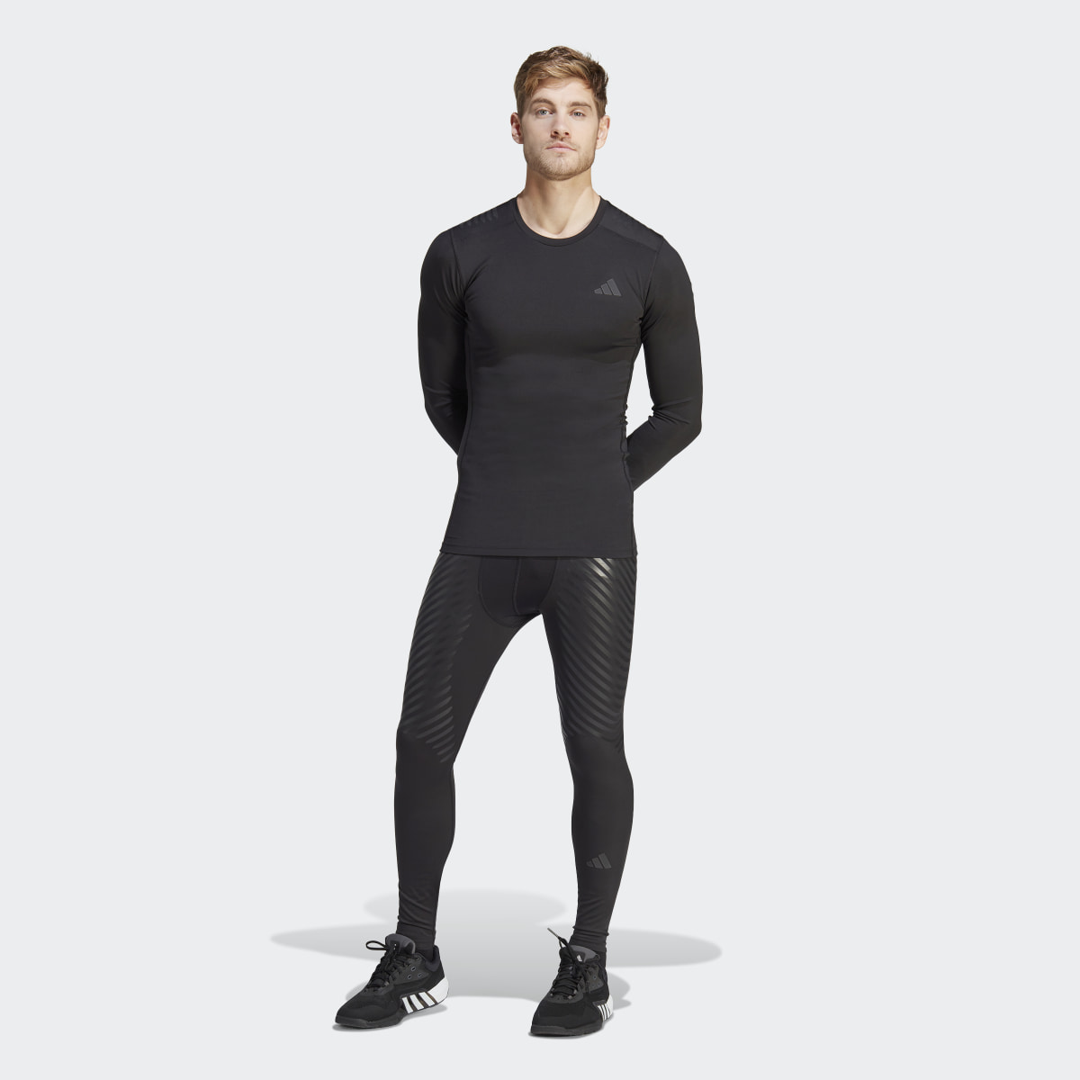 Adidas Maglia Techfit Control x RHEON™ Long Sleeve. 5