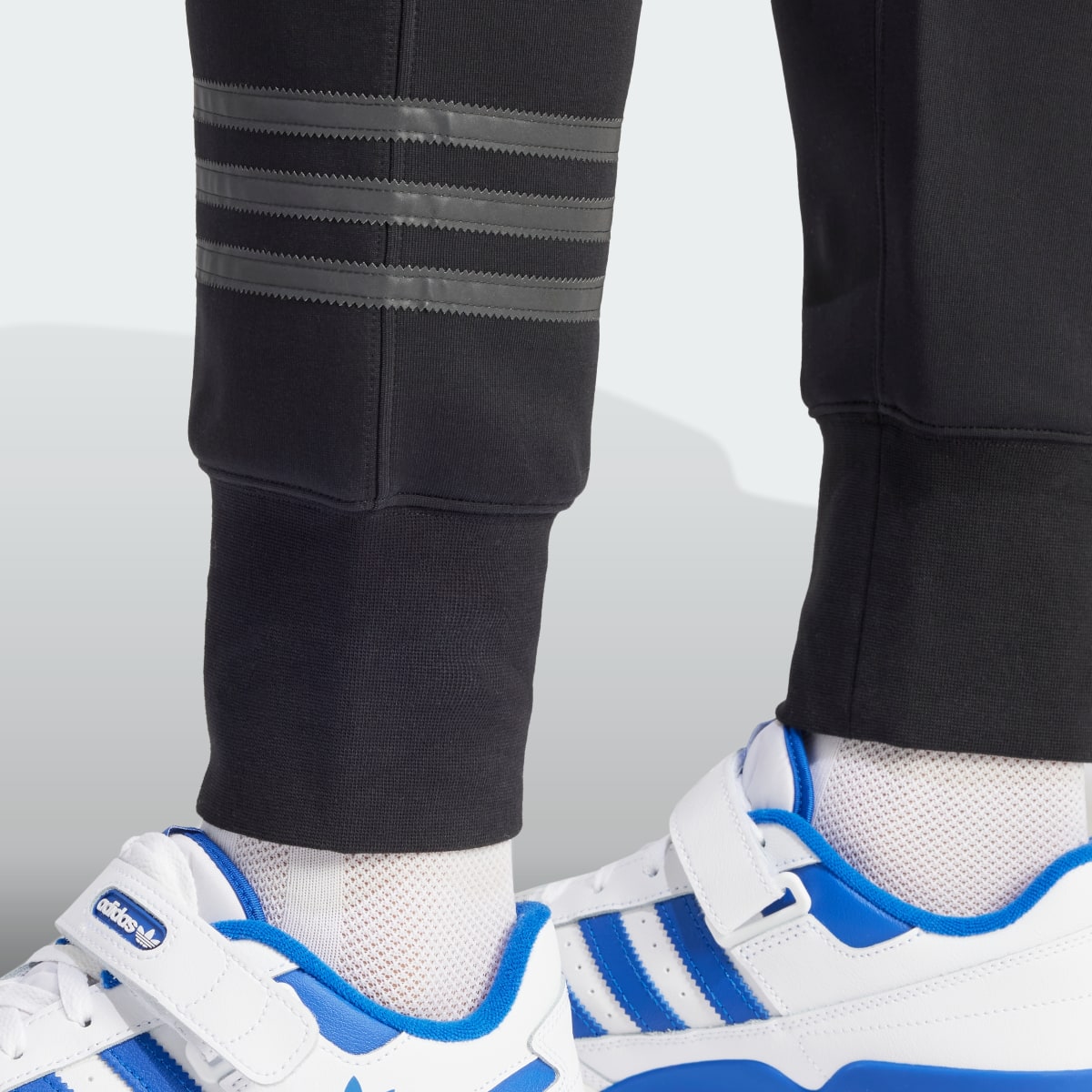 Adidas Street Neuclassics Cuffed Sweat Tracksuit Bottoms. 6