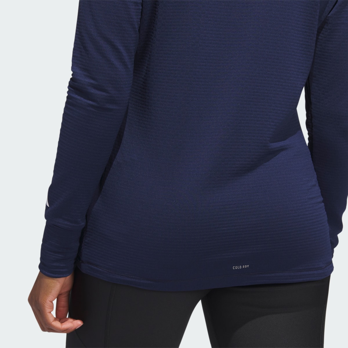 Adidas COLD.RDY Long Sleeve Mock Poloshirt. 8