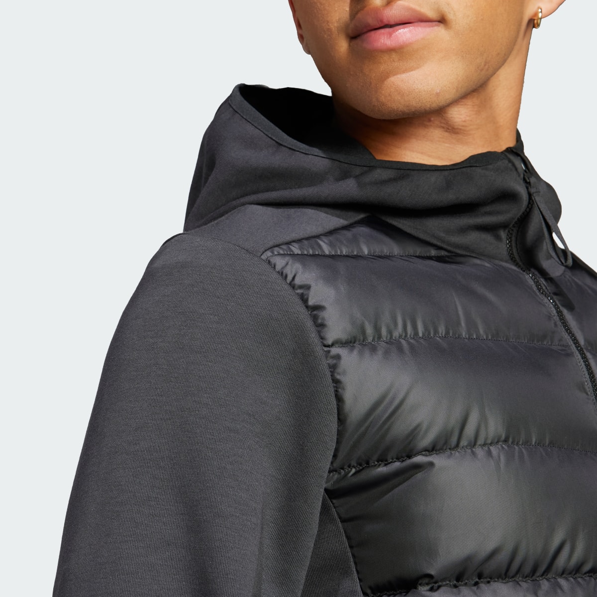 Adidas Essentials Hybrid Hooded Daunenjacke. 7