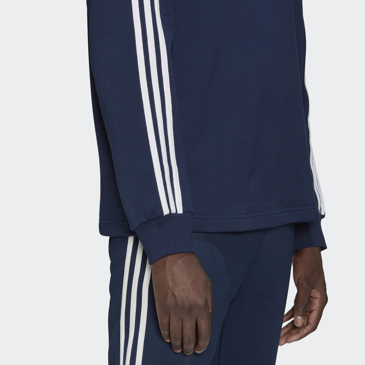Adidas Adicolor 3-Stripes Long Sleeve Polo Shirt. 7