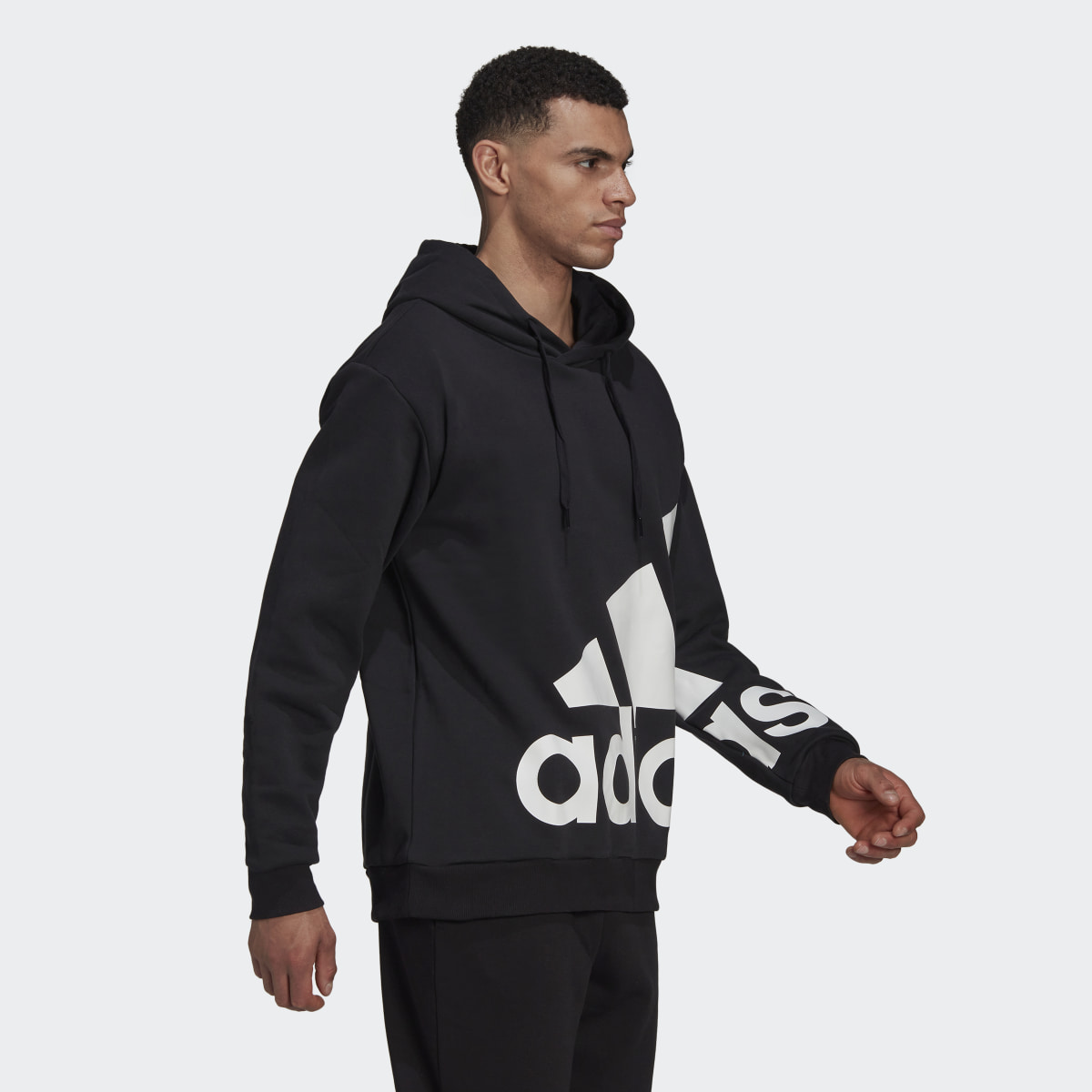 Adidas Essentials Giant Logo Hoodie. 4