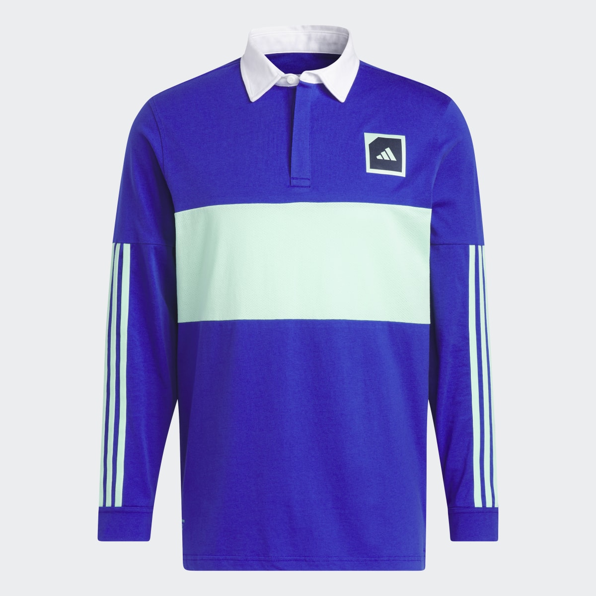 Adidas Adicross Long Sleeve Golf Polo Shirt. 6