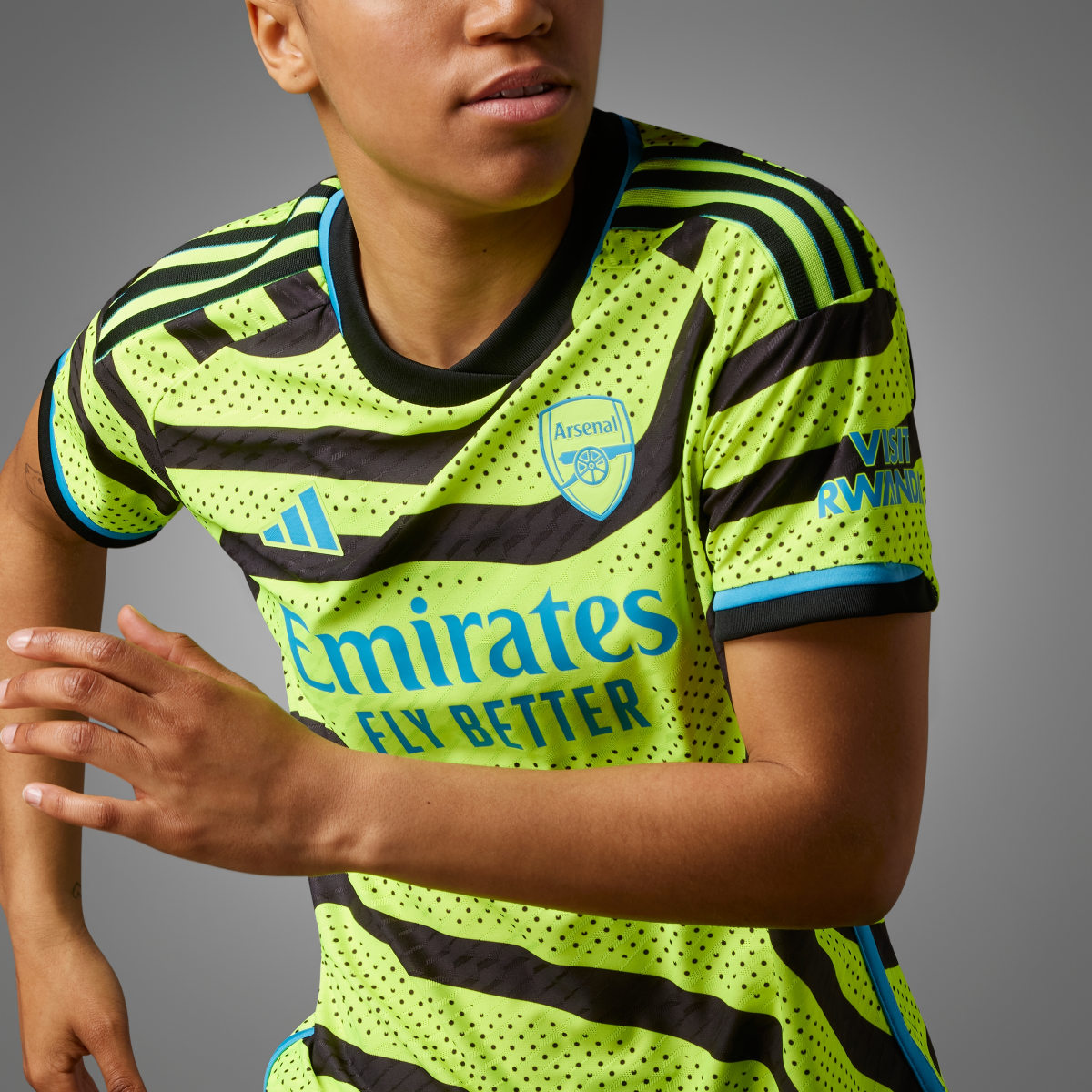 Adidas Camisola Alternativa Oficial 23/24 do Arsenal. 4