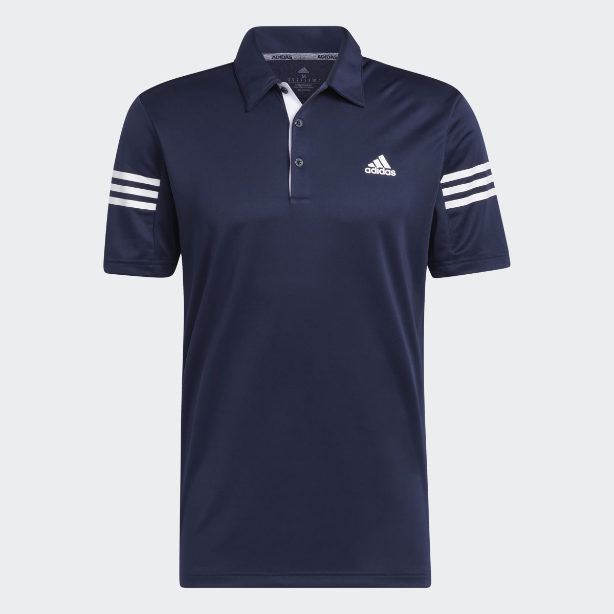 Adidas 3-Stripes Golf Polo Shirt. 5