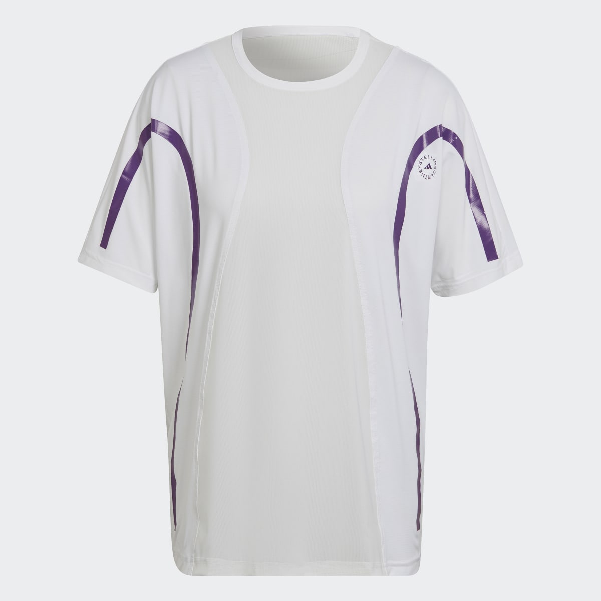 Adidas T-shirt Larga para Running TruePace adidas by Stella McCartney. 4