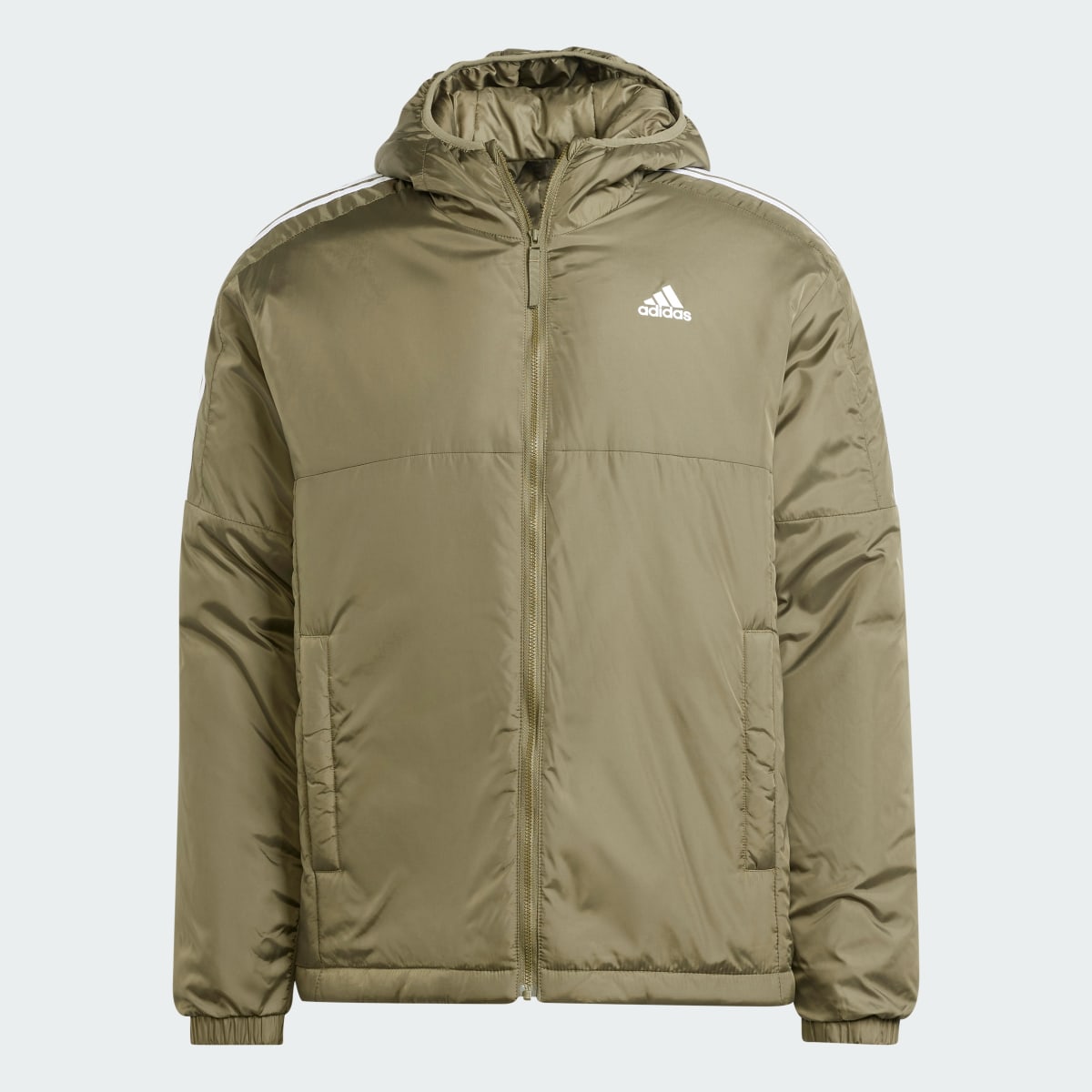 Adidas Essentials Insulated Hooded Jacket. 5