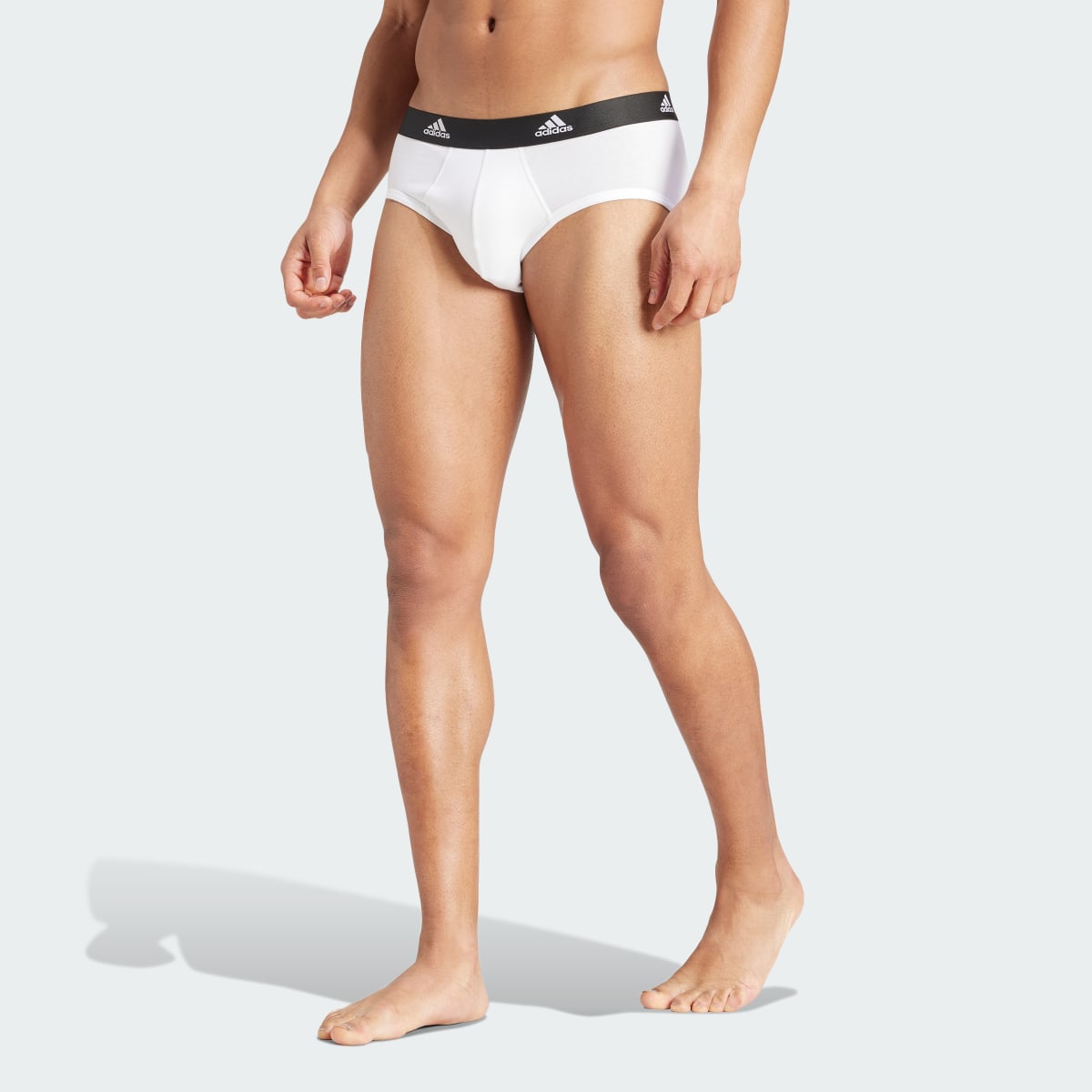 Adidas Slip Active Flex Cotton Underwear (Confezione da 3). 5