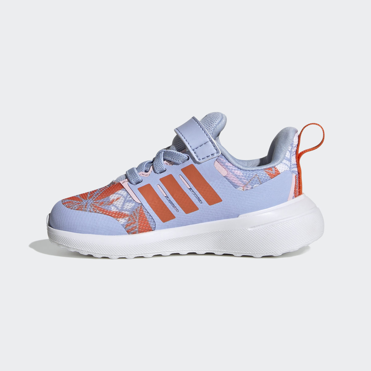 Adidas Chaussure à lacets élastiques et scratch sur le dessus adidas x Disney FortaRun 2.0 Moana Cloudfoam. 7