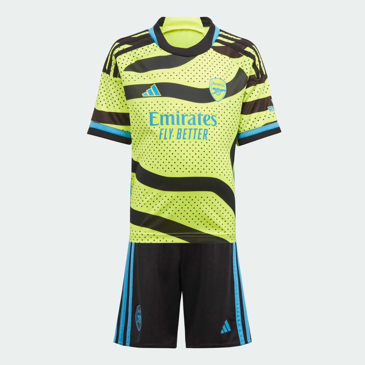 Adidas Arsenal 23/24 Away Mini Kit. 5