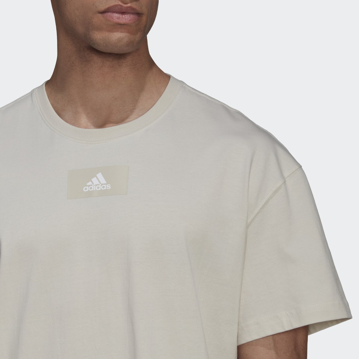 Adidas Essentials FeelVivid Drop Shoulder T-Shirt. 6