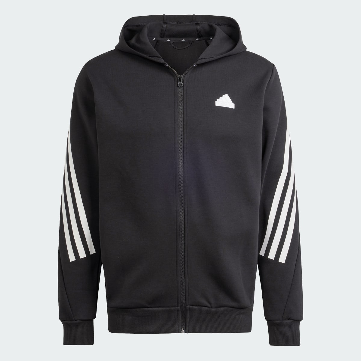 Adidas Veste à capuche entièrement zippée 3 bandes Future Icons. 5