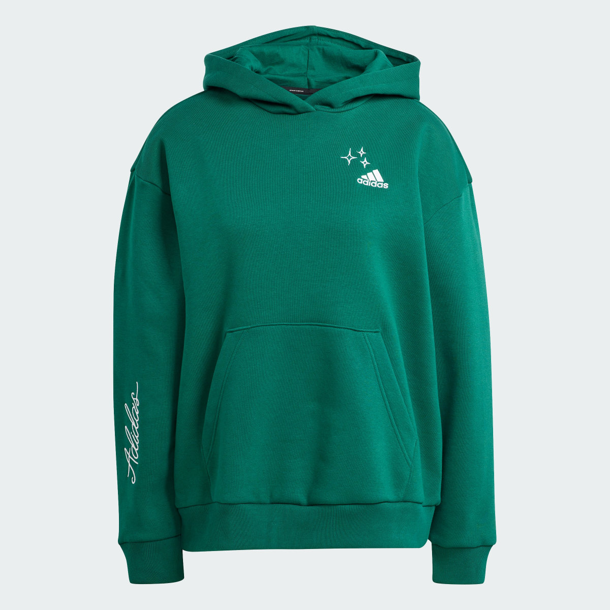 Adidas Felpa con cappuccio Scribble Embroidery Fleece. 4