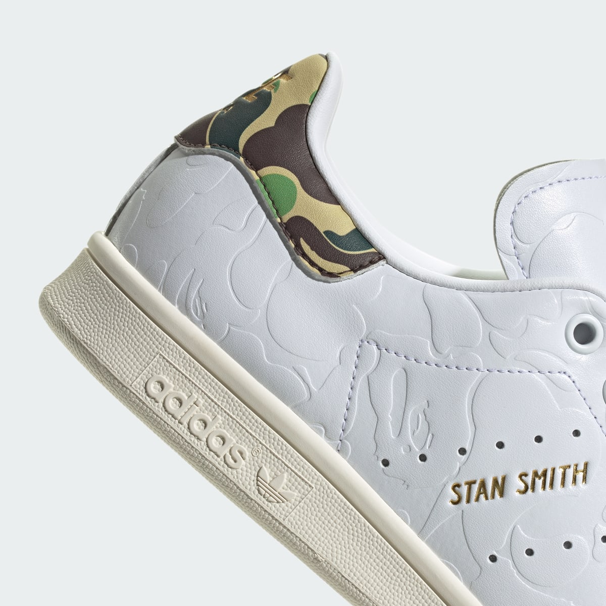 Adidas BAPE x adidas Stan Smith Schuh. 11