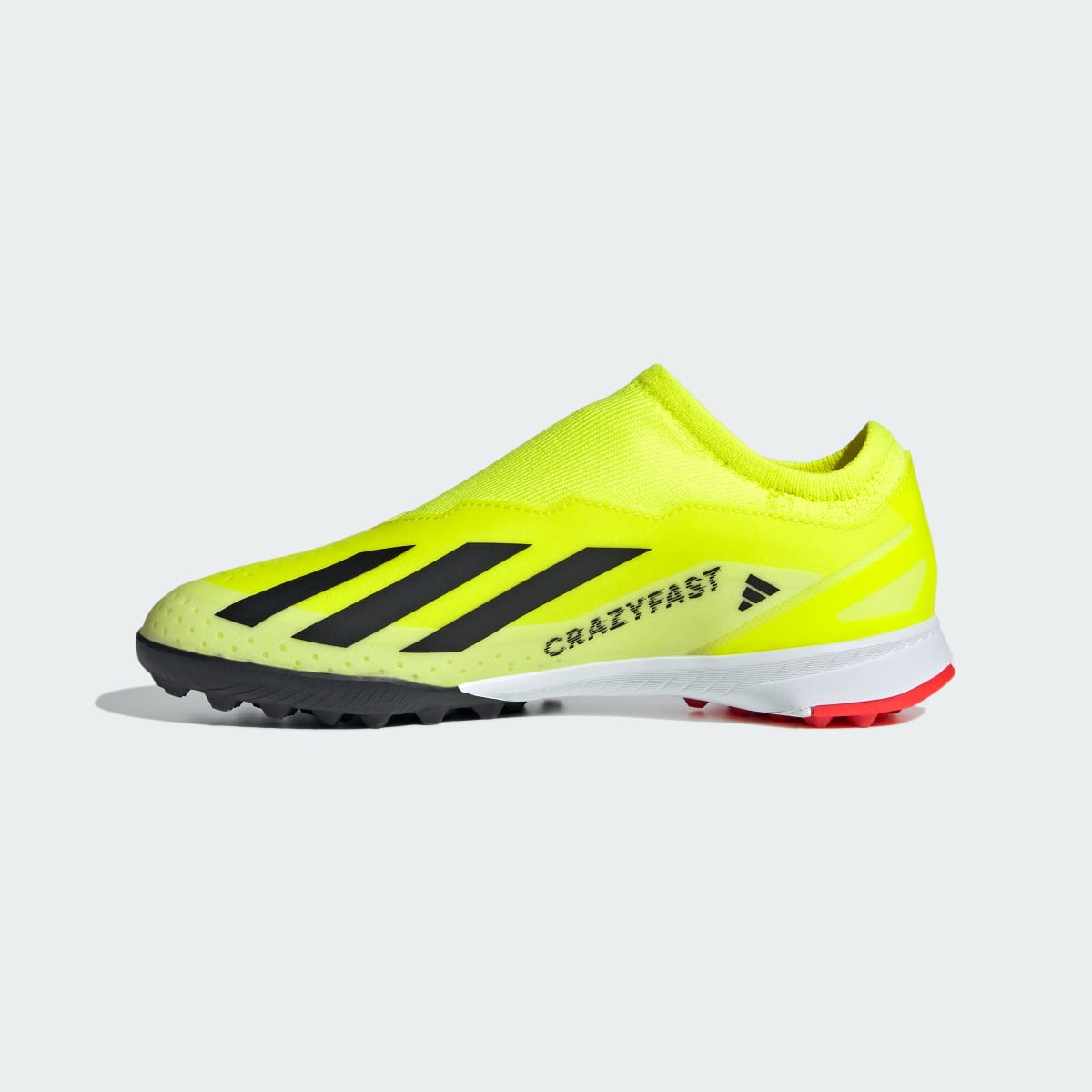 Adidas Zapatilla de fútbol X Crazyfast League Laceless moqueta. 7