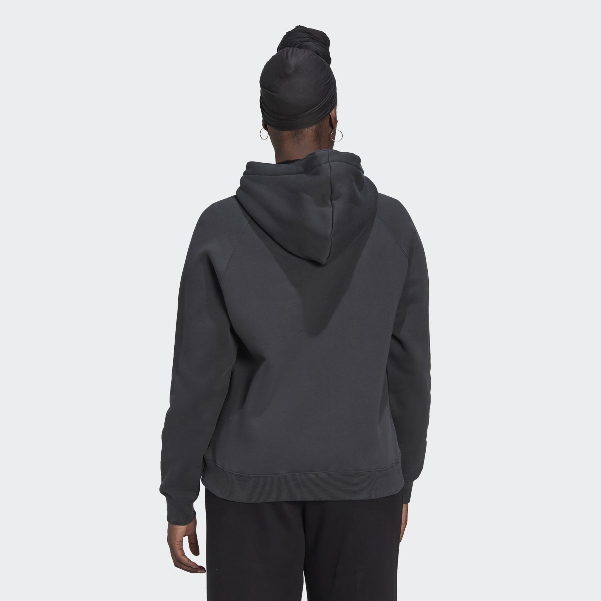 Adidas Oversized Hooded Sweatshirt. 4