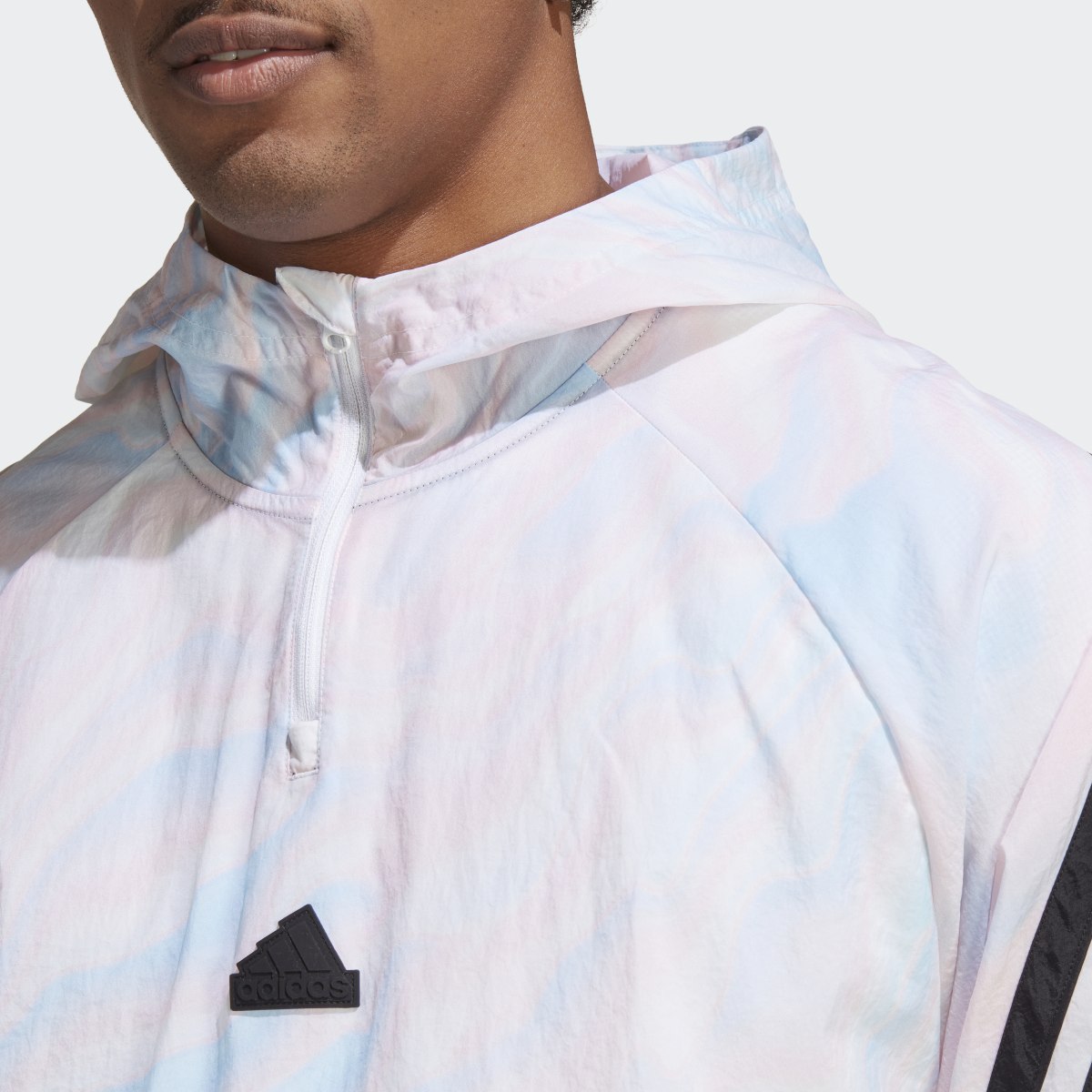 Adidas Future Icons Allover Print Hoodie. 6