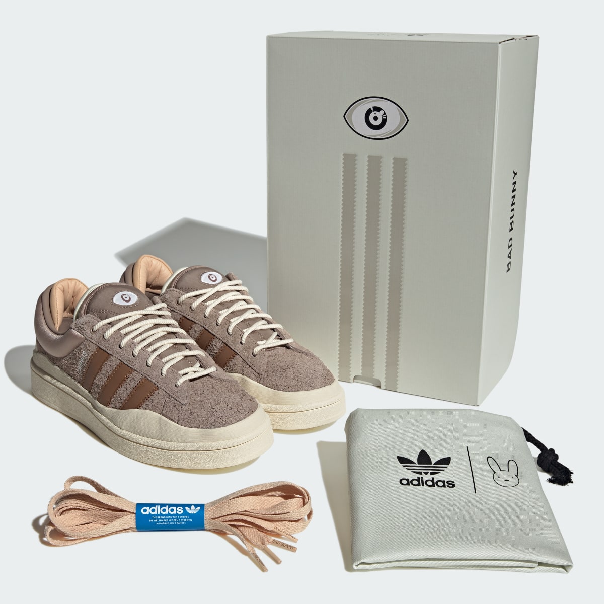 Adidas Bad Bunny Campus Shoes. 10